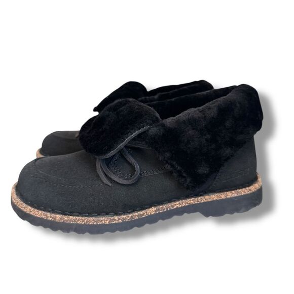 Birkenstock Bakki Black Suede Cabin Core Chukka Boots Women’s EU 36 US 5 - Picture 3 of 10
